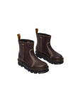 Dr. Martens Brown Leather Ankle Boots