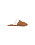 Ralph Lauren Brown Textile Slippers