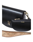 Alviero Martini Prima Classe Black Leather Handbag