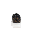Guess Bicolor Polyester Low Top Sneakers