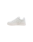 Guess White Polyethylene Platform Sneakers