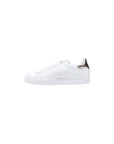 EA7 Emporio Armani White Leather Low Top Sneakers