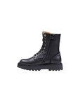 Alviero Martini Prima Classe Black Polyethylene Lace-Up Boots