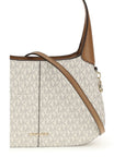 Michael Kors Beige Cotton Shoulder Bag