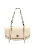 Twinset White PU Women Shoulder Bag