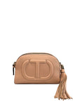 Twinset Pink Faux Leather Women Crossbody