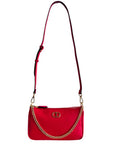 Twinset Red PU Women Crossbody Bag