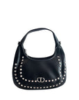 Twinset Black PU Women Shoulder Bag