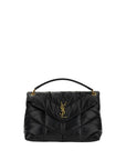 Saint Laurent Black Lamb Leather Shoulder Bag