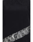 PINKO Black Cotton T-Shirt