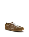Balmain Beige Calf Leather Bos Taurus Athletic Sneakers