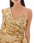 Elisabetta Franchi Bicolor Polyamide Short Dress