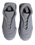 Dolce & Gabbana Gray Slip On Wave Low Top Sneakers