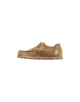 Birkenstock Gray Suede Leather Lace-Up Boots