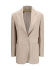 Max Mara Beige Wool Blazer