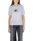 Karl Lagerfeld White Cotton T-Shirt