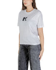 Karl Lagerfeld White Cotton T-Shirt