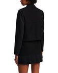 Karl Lagerfeld Black Polyester Blazer