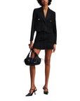 Karl Lagerfeld Black Polyester Blazer