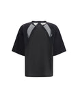 PINKO Black Cotton T-Shirt