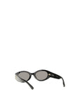 Balenciaga Black Acetate Sunglasses