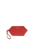 Ganni Multicolor Recycled Leather Clutch Bag