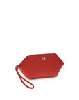 Ganni Multicolor Recycled Leather Clutch Bag