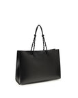 Jil Sander Black Calf Leather Bos Taurus Shoulder Bag