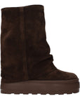 Casadei Brown Leather Ankle Boots
