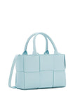 Bottega Veneta Blue Lamb Leather Tote Bag