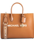 Michael Kors Brown Leather Shoulder Bag