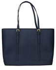 Michael Kors Blue Leather Shoulder Bag