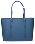 Michael Kors Blue Leather Shoulder Bag