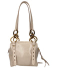 Prada Pink Leather Shoulder Bag