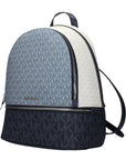 Michael Kors Blue Fabric Backpack