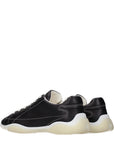 Prada Black Leather Sneakers