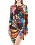 Moschino Multicolor Viscose Casual Dress