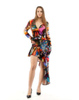 Moschino Multicolor Viscose Casual Dress
