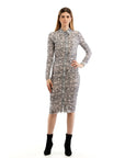 Patrizia Pepe Natural Polyester Casual Dress
