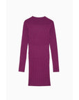 Patrizia Pepe Purple Viscose Casual Dress