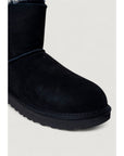 UGG Black Suede Leather Ankle Boots