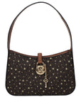 Michael Kors Brown Fabric Handbag