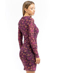 Patrizia Pepe Purple Polyester Casual Dress