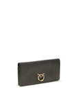 PINKO Bicolor Calf Leather Bos Taurus Clutch Bag