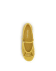 Prada Bicolor Cotton Ballet Flats
