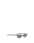 Alexander McQueen Black Metal Sunglasses