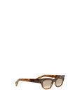 Alexander McQueen Brown Acetate Sunglasses