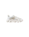 PINKO White Leather Athletic Sneakers