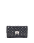 Valentino Garavani Black Lamb Ovis Aries Aries Shoulder Bag