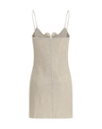Magda Butrym Beige Lyocell Casual Dress